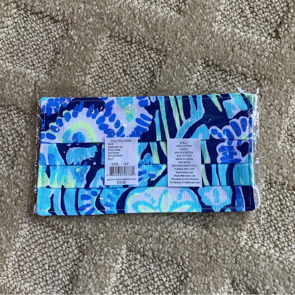 Lilly Pulitzer Mask